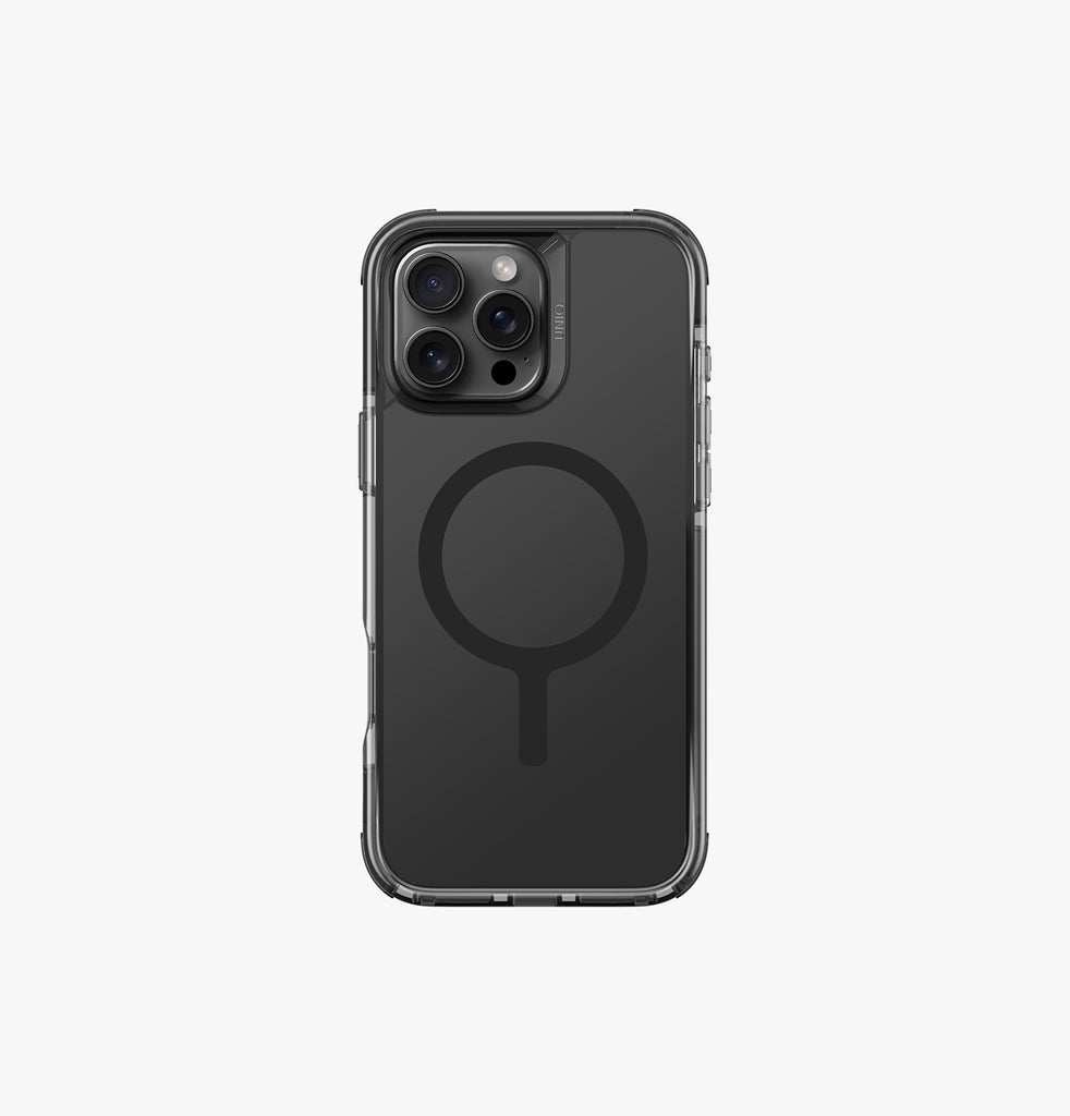Uniq iPhone 16 Pro Hybrid Lifepro Xtreme MagSafe Case - Frost | Smoke Uniq iPhone 16 Pro Hybrid Lifepro Xtreme MagSafe Case - Frost | Smoke